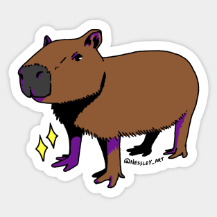 Capybara Sticker